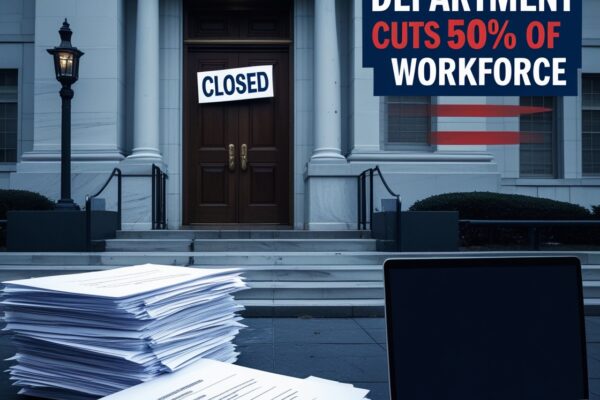 Education Department to Cut 50% of Workforce Amid Trump’s Plan to Dismantle Agency Education Department to Cut of Workforce Amid Trump’s Plan to Dismantle Agency