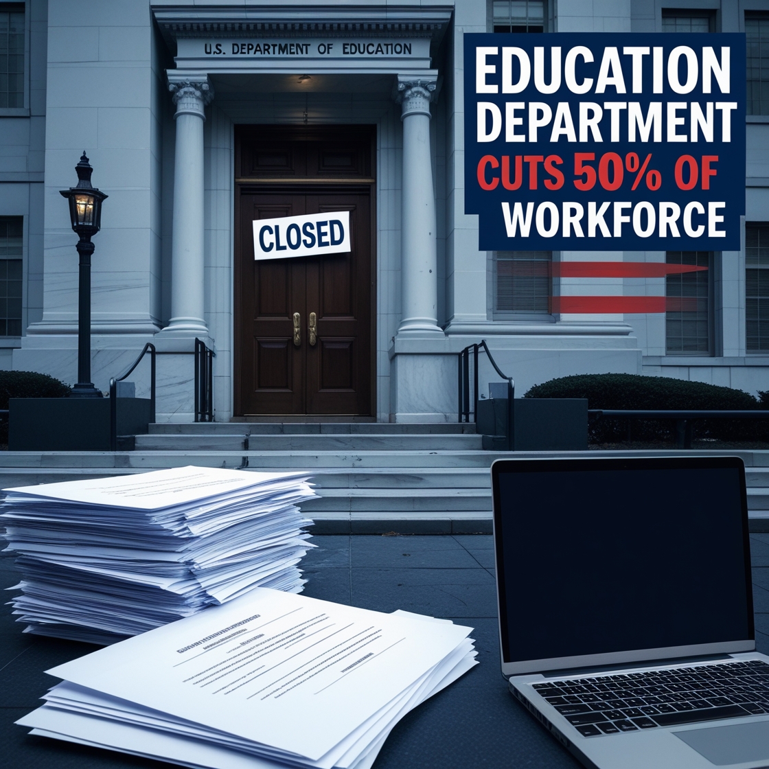 Education Department to Cut of Workforce Amid Trump’s Plan to Dismantle Agency