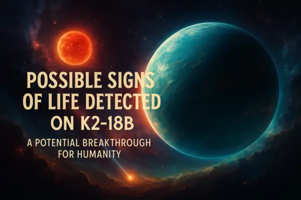 Possible Signs of Life Detected on Exoplanet K2-18b Possible Signs of Life Detected on Exoplanet K2-18b