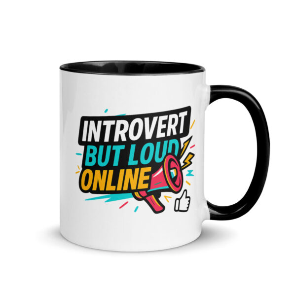 Introvert, But Loud Online – White Ceramic Mug